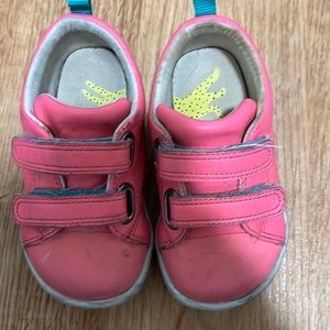 Pink ten little shoes size 7